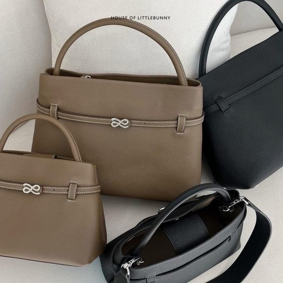 Black Satchel with Sleek Modern Design - Picture 6 of 6